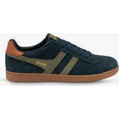 Gola Sneakers Gola Classics Equipe II Suede Trainers, Navy/Khaki/Moody Orange