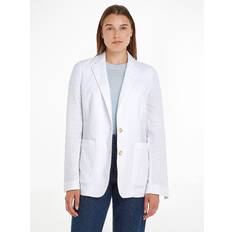 Tommy Hilfiger Blazers Tommy Hilfiger Lightweight Single Breasted Blazer TH OPTIC WHITE