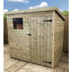 Dakota Fields Bourbonnais 5 W D Solid Wood Shed (Building Area )