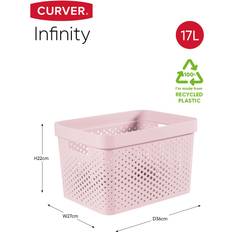 Pink Baskets Curver Infinity Large Basket