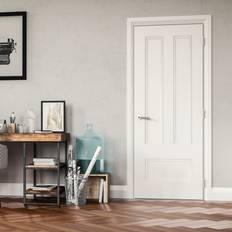 Doors Deanta White Primed 1981x610x35mm 78 Interior Door (x198.1cm)