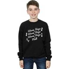 Short Sleeves Sweatshirts Disney Frozen Olaf Warm Hugs And Melt Sweatshirt Black 5-6 Years