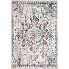 Safavieh Madison Diederike Boho Medallion Distressed Blå, Beige 160x228.6cm