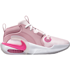 Girls - Pink Basketball Shoes Nike Air Zoom Crossover 2 GS - Elemental Pink/Fierce Pink/White/White