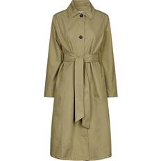 Global Funk Telavia-G Trenchcoat - Khaki Fog