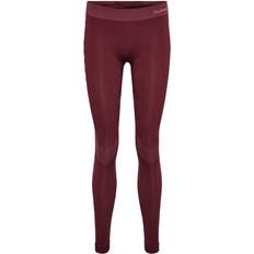 Hummel First Seamless Training Tights - Burgundy