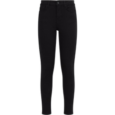 Reiss Lux Mid Rise Skinny Jeans - Black