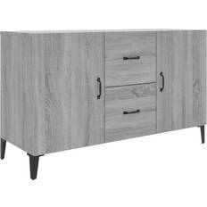 MDF Sideboards vidaXL Engineered Wood Grey Sonoma Sideboard 100x60cm