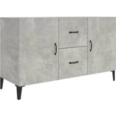 Skab 60 cm vidaXL Engineered Wood Concrete Grey Skænk 100x60cm