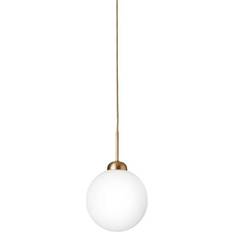 Nuura Apiales 1 Brass/Opal Pendant Lamp ∅ 20cm