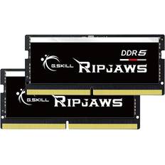 G.Skill Ripjaws SO-DIMM 64GB 2 x 32GB 262-Pin DDR5 SO-DIMM DDR5 5600 PC5 44800 Laptop Memory Model F5-5600S4040A32GX2-RS