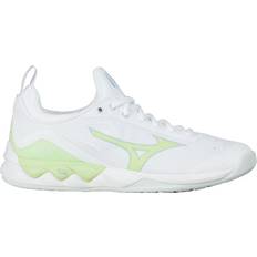 Mizuno Damen Volleyballschuhe Mizuno Wave Luminous 2 W - White/Glacial Ridge/Patina Gren