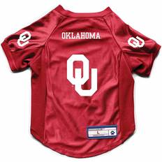 Littlearth NCAA Oklahoma Sooners Stretch Pet Jersey Team Color Small