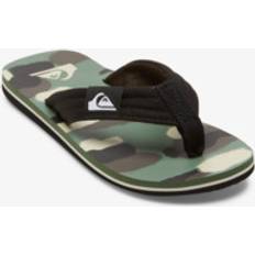 Quiksilver Molokai Layback. Sandale, Black/Brown/Green