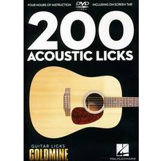 Movies Guitar Licks Goldmine: 200 Acoustic Guitar Licks DVD Special Interests