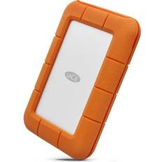 LaCie 5TB Seagate Rugged Mini USB3.2 External Hard Drive Orange