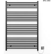 Heated Towel Rails Myhomeware 700 1200mm Black