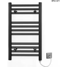 Heated Towel Rails Myhomeware 400 600mm Black