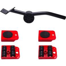 DIY Accessories Wejoy Wheel Dolly Car Jack Furniture Transport Lifter Heavy Object Moving 150kg 4 Wheel Roller Bar Device Furniture Transfer Tool Lift