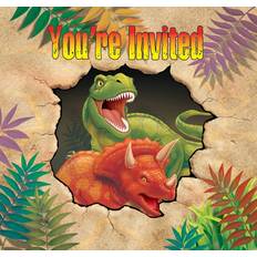Childrens Parties Cards & Invitations Creative Party Dino Blast Partyware Invitations