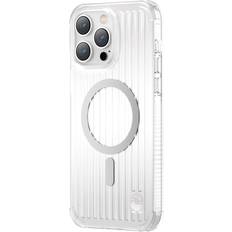 Kingxbar iPhone 14 Skal Magsafe PQY Go Out Silver