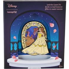 Brooches Loungefly Disney Enamel Pins Beauty and the Beast Belle Blind Box Assortment