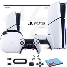 Sony 5 Slim, PS5 Console, Built-in 1TB SSD Storage Bundle