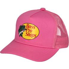 Pink Caps Children's Clothing Bass Pro Shops Logo Mesh Cap for Kids Fuchsia