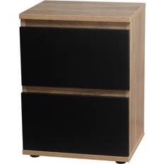 Skagen Oak Carcass Drawers Bedside Table