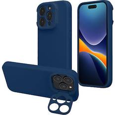 Case With Stand Silicone Coated iPhone 14 Pro