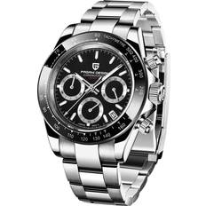 Pagani Design Klockor Pagani Design Pagani Design Men’s Full Analogue Wrist for Men Daytona Homage Luxury Waterproof Dress Wristwatch Auto Date