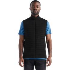 Laine mérinos Gilets Icebreaker ZoneKnit Geüsoleerde Bodywarmer - Black