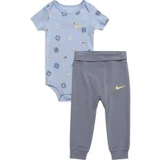 74/80 Tracksuits Nike Set hellblau gelb grau 86-92