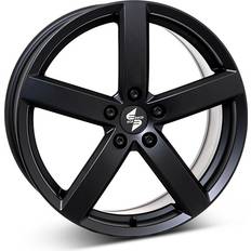 16" - 5/112 Bilfelger ETA Eros Matt Black 7x16 5/112 B57.1