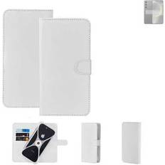 K-S-Trade Schutzhülle für samsung galaxy s24 exynos hülle bumper weiss flipstyle tasc Weiß