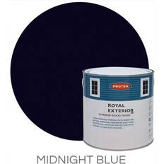 Paint Protek Protek Royal Exterior Wood Stain Midnight 5 Blue