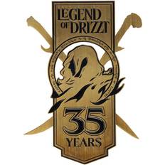 Gaming Accessories Fanattik Dungeons & Dragons Metal Card 35Th Anniversary Legend Of Drizzt Limited Edition