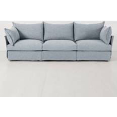 Swyft Modular Linen Sofa 3 Seater