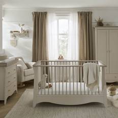 CuddleCo Clara 3 Nursery Set Pale Cashmere