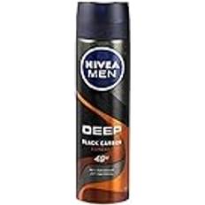 Nivea Män 6 st deodoranter i antiperspirant spray Deep Black Carbon Dark