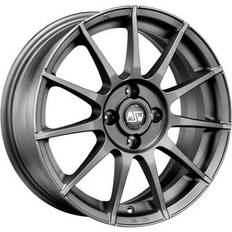 6.5" Car Rims MSW Alufelgen 85 6,5x16 et 38 4x108 matt gun metal Gun Metal Matt - 6.5J.5
