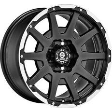Car Rims Sparco Alufelgen dakar 8,5x17 et 5x127 0 matt black lip poliert+rivets