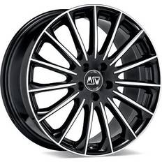 Car Rims MSW Alufelgen 30 8,5x18 et 54 5x112, 00 black full gbfp Polish