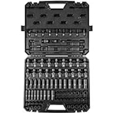 Socket Bits VEVOR 3/8" Drive Impact Set 6-19mm 90 Piece Socket Bit