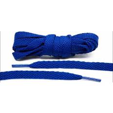 Shoe Laces Selloria Flat Cotton Shoe Laces Royal Blue Flat Cotton Shoe Laces Shoelaces Football Boots Trainer Shoes