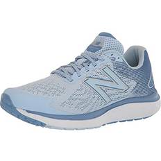 New Balance Womens Fresh Foam 680 V7 Running Shoe, Uv gloStar gloLemon Haze, Wide