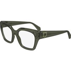 Ferragamo Salvatore Ferragamo SF2983 320 Gröna Endast Båge Kvinna