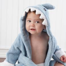Let the Fin Begin Blue Shark Robe 0-9m