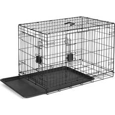 Amazon Basics Hållbar Hopfällbar Metallbur 91,44 x 58,42 x 635 cm