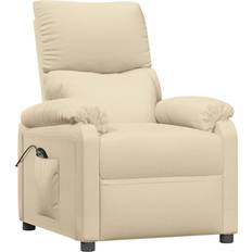 Beige - Reclinerfåtöljer vidaXL 3073822 Cream Fåtölj 97cm